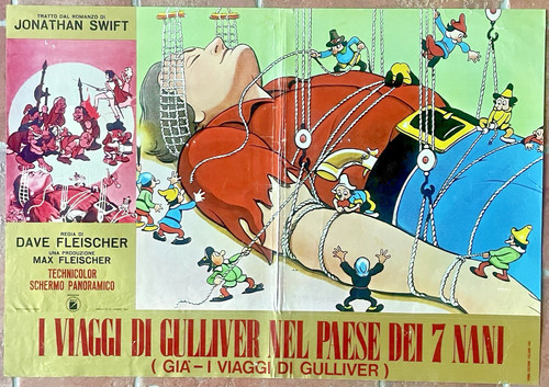 Fotobusta viaggi gulliver - viaggi, di